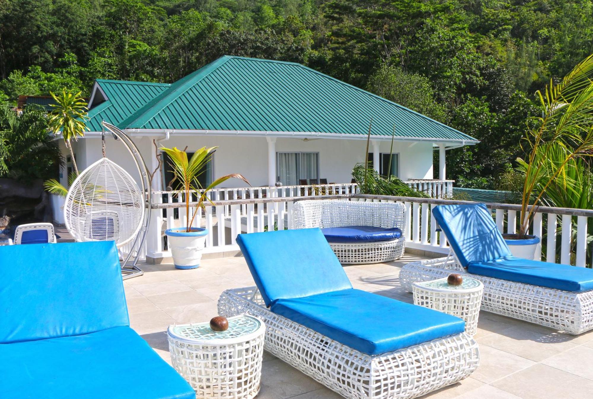 Appartamento Ocean Blue Bay Anse Volbert Village Esterno foto