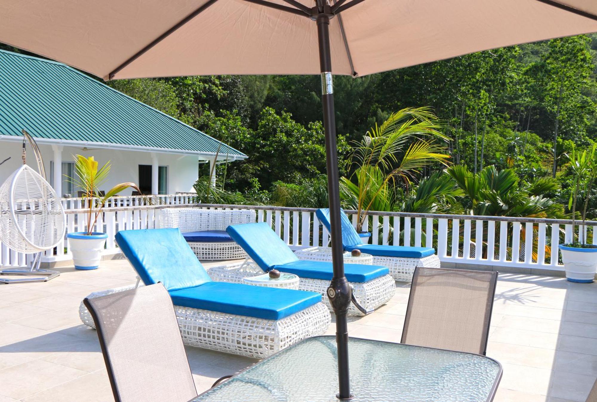 Appartamento Ocean Blue Bay Anse Volbert Village Esterno foto