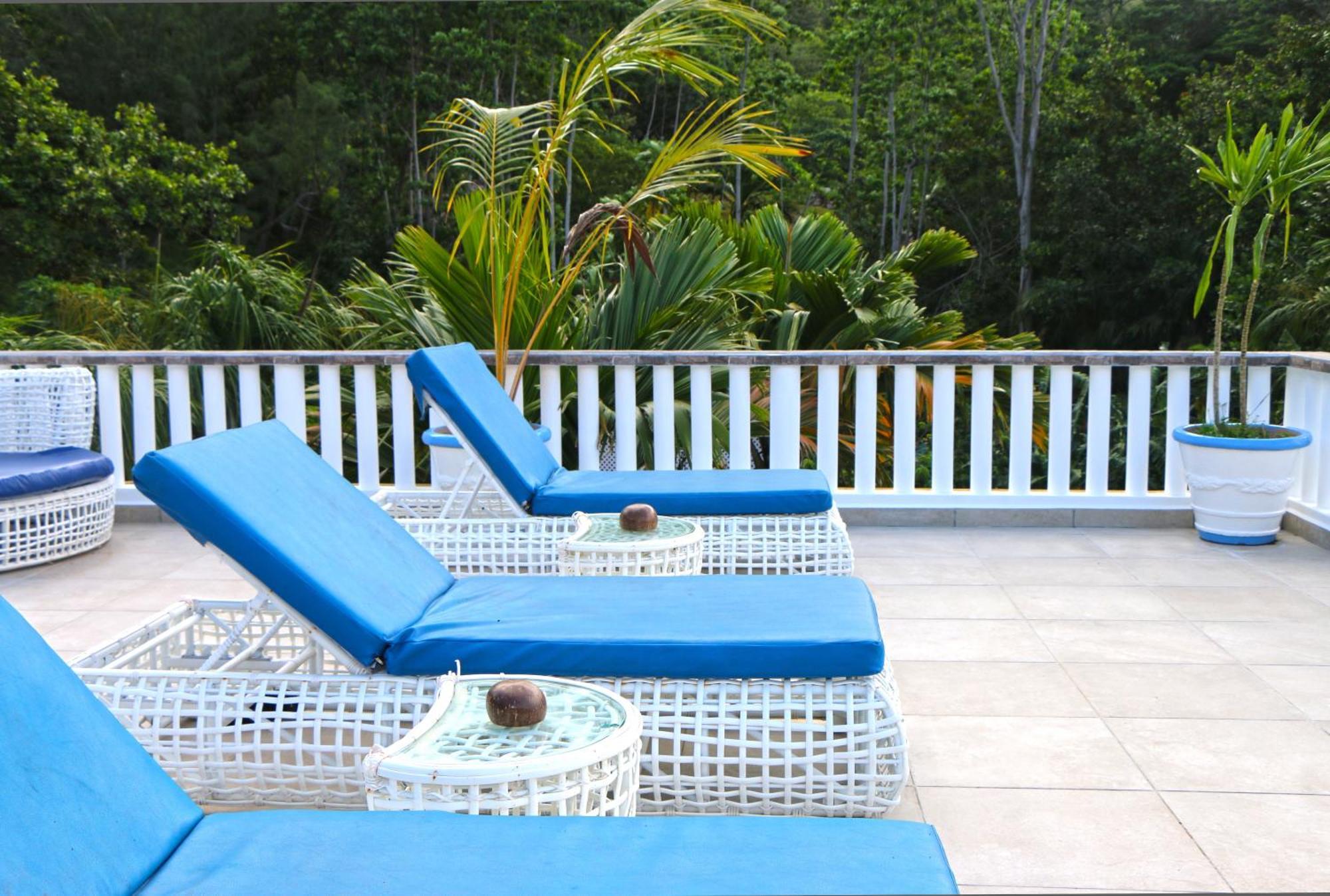 Appartamento Ocean Blue Bay Anse Volbert Village Esterno foto
