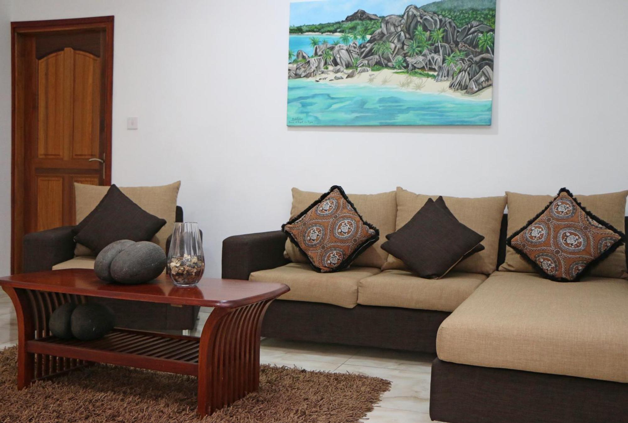 Appartamento Ocean Blue Bay Anse Volbert Village Esterno foto