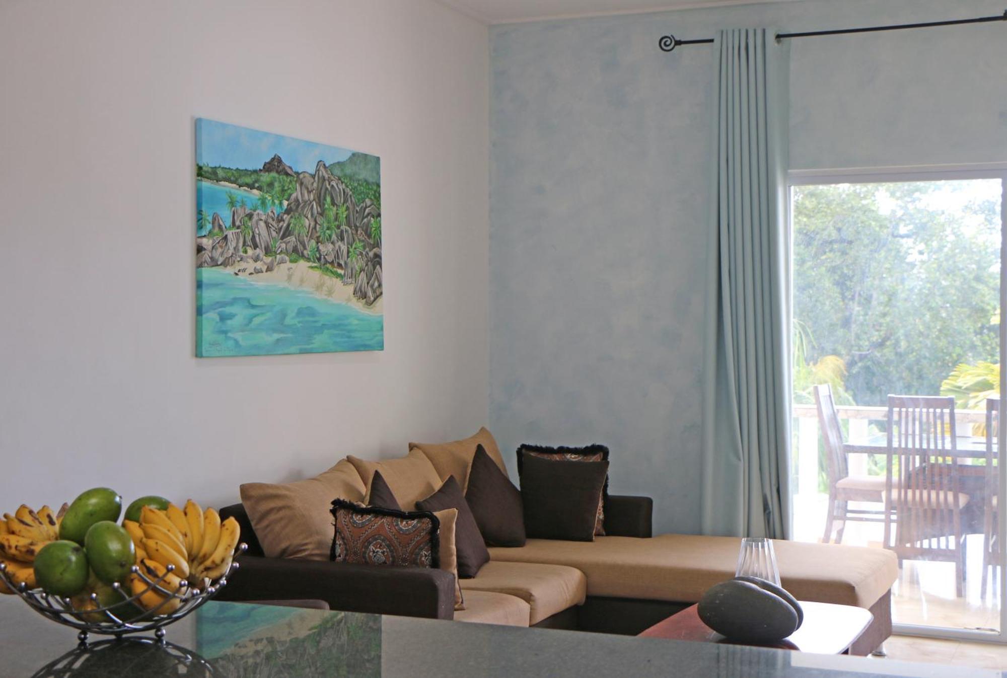 Appartamento Ocean Blue Bay Anse Volbert Village Esterno foto