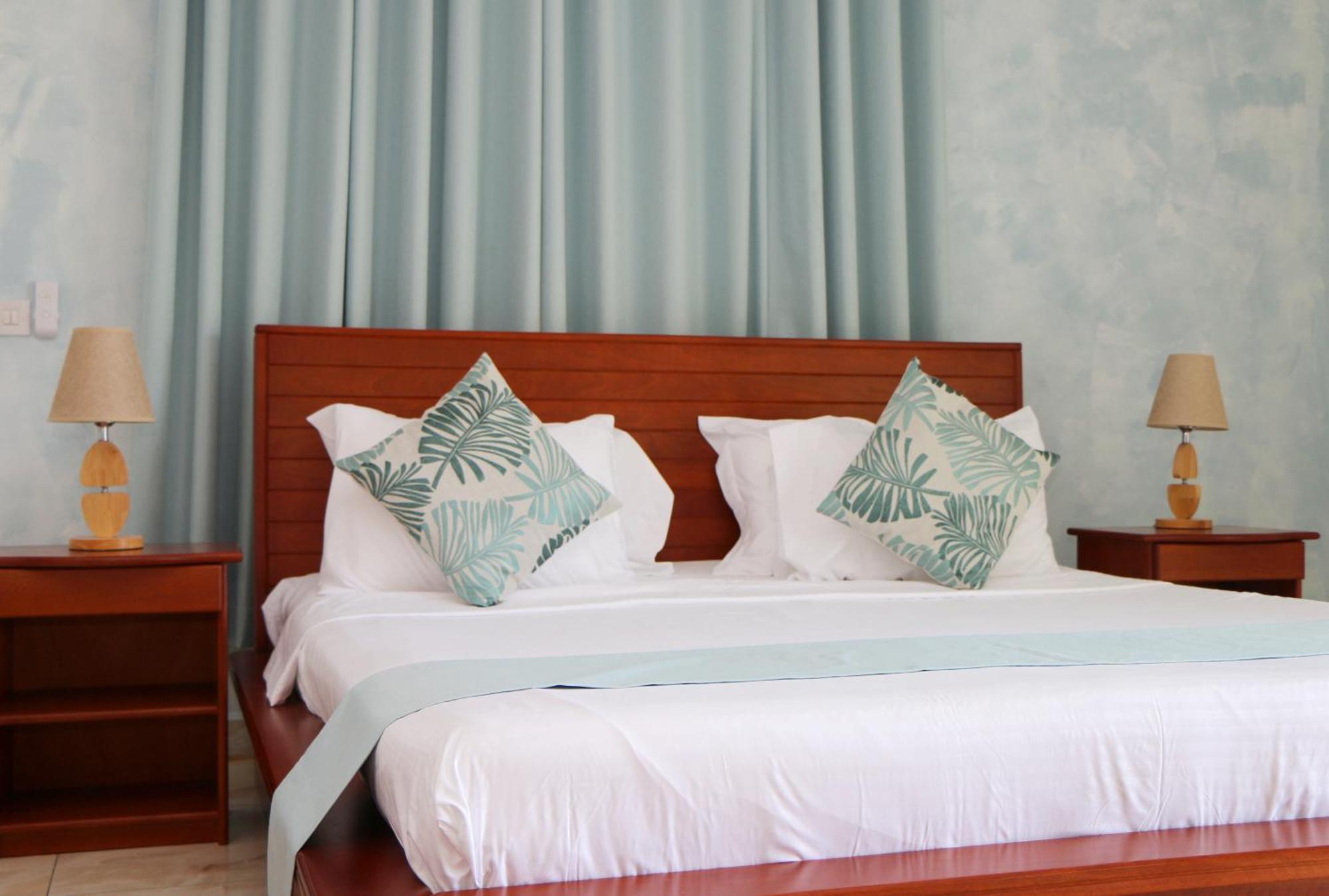 Appartamento Ocean Blue Bay Anse Volbert Village Esterno foto
